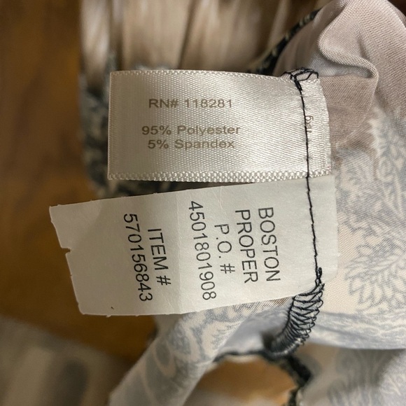 BOSTON PROPER JUNGLE MIX PRINT DRESS - SIZE XXS - GORGEOUS! - Picture 3 of 9